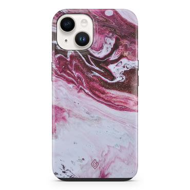 Maska za iPhone 15 Plus GAIIA by Optishield® - Crimson Wave