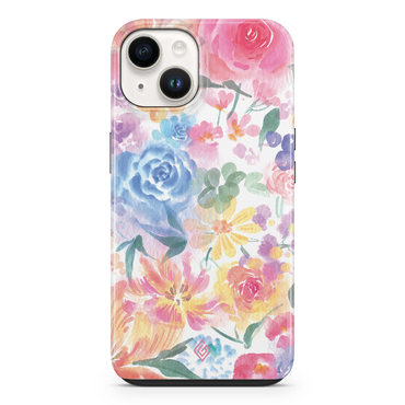 Maska za iPhone 15 Plus GAIIA by Optishield® - Floral Delight