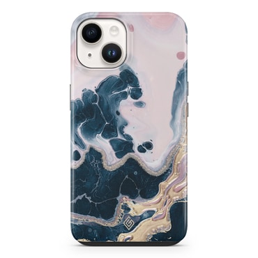 Maska za iPhone 15 Plus GAIIA by Optishield® - Golden Glamour