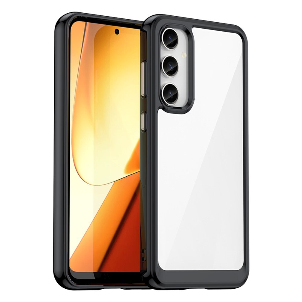 Hibridna maska "Frame Shield" za Samsung Galaxy S23 FE - crna