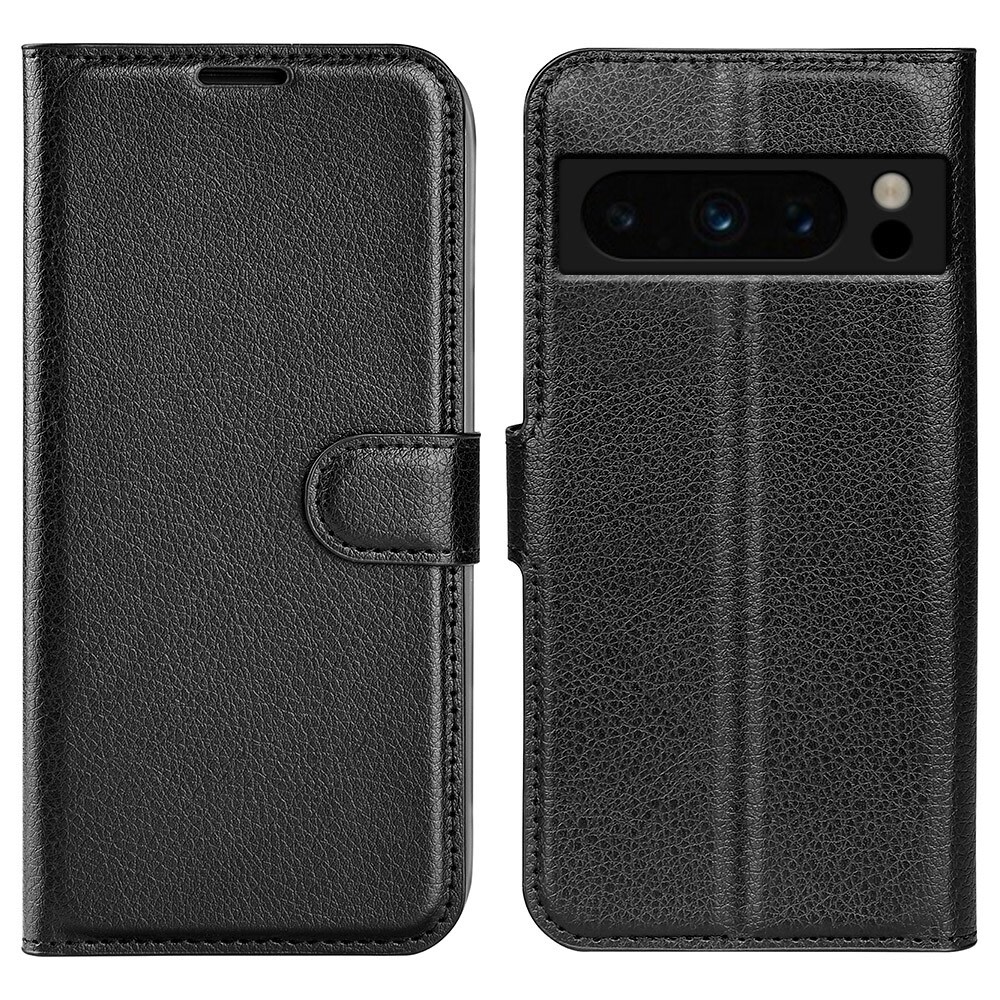 Torbica "Litchi" za Google Pixel 8 Pro - crna