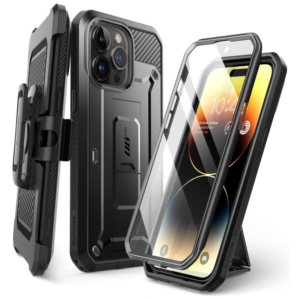 Maska Supcase "Unicorn Beetle Pro" za iPhone 15 Pro Max - black