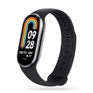 Silikonski remen za sat Xiaomi Smart Band 8 / Smart Band 9 - crni