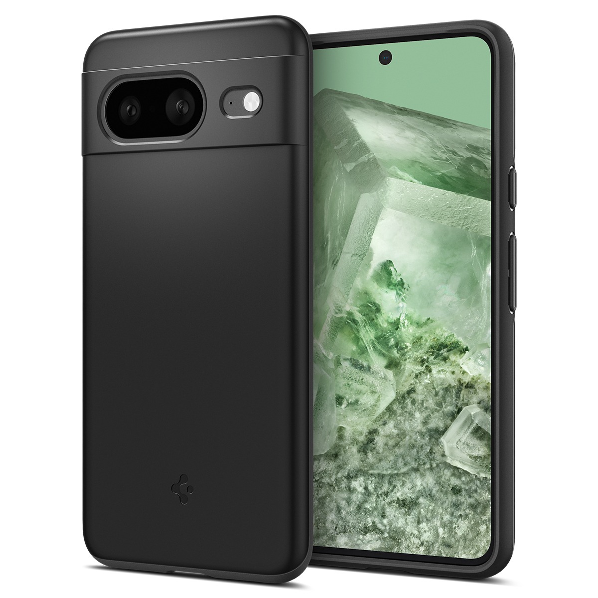 Maska Spigen "Thin Fit" za Google Pixel 8 - black