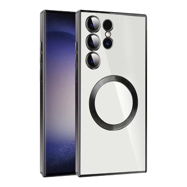 Hibridna maska "MagProtect" sa zaštitom zadnje kamere i magnetima MagSafe za Samsung Galaxy S23 Plus - black Hibridna maska "MagProtect" sa zaštitom zadnje kamere i magnetima MagSafe za Samsung Galaxy S23 Plus - black