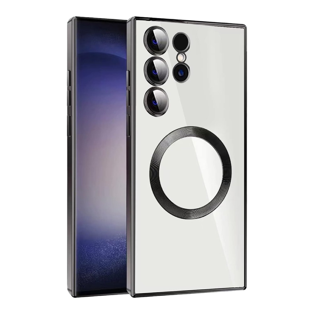 Hibridna maska "MagProtect" sa zaštitom zadnje kamere i magnetima MagSafe za Samsung Galaxy S23 Plus - black