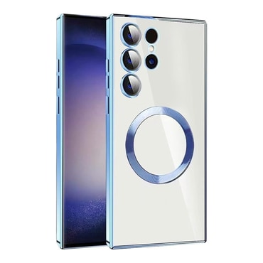 Hibridna maska "MagProtect" sa zaštitom zadnje kamere i magnetima MagSafe za Samsung Galaxy S22 Plus - blue