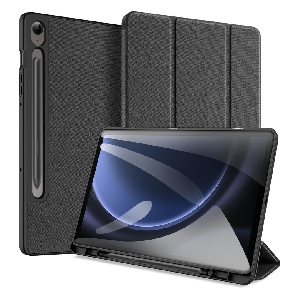 Torbica "Skin Domo" za Samsung Galaxy Tab S9 FE / Tab S10 FE - crna