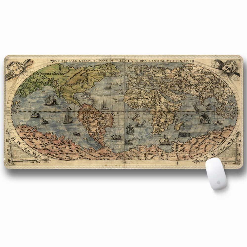 Podloga za miš i tipkovnicu "Retro Map"