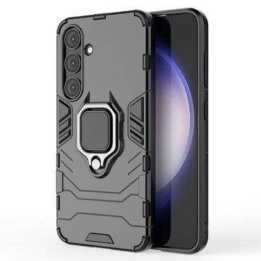 Robusna maska "Impact X Ring" za Samsung Galaxy S24 - crna