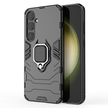 Robusna maska "Impact X Ring" za Samsung Galaxy S24 Plus - crna