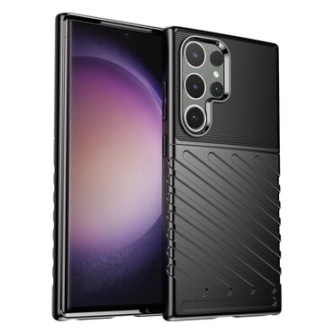 TPU gel maska "Titan X" za Samsung Galaxy S24 Ultra - crna