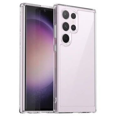 Hibridna maska "Frame Shield" za Samsung Galaxy S24 Ultra - prozirna