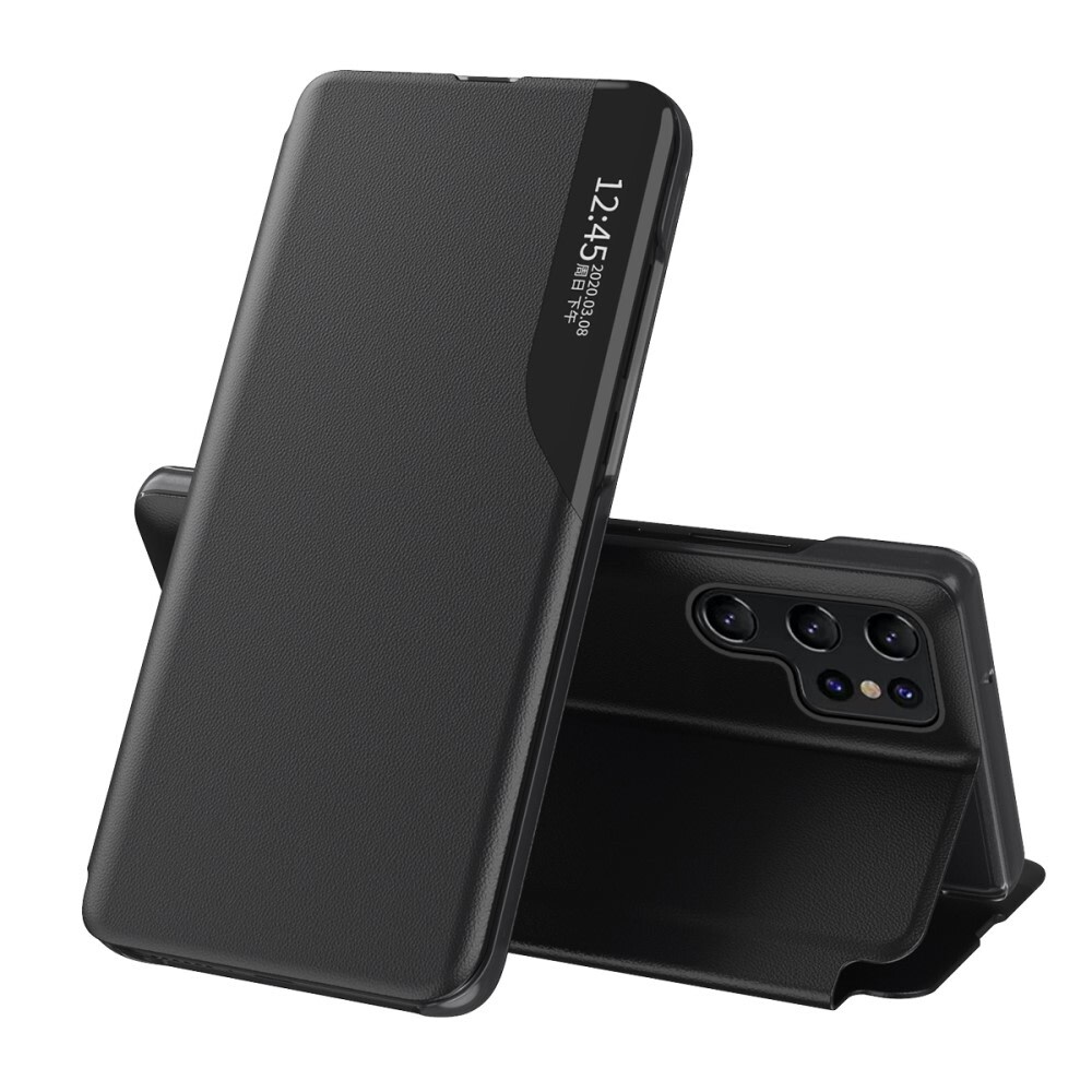 Torbica "Edge View" za Samsung Galaxy S24 Ultra - crna