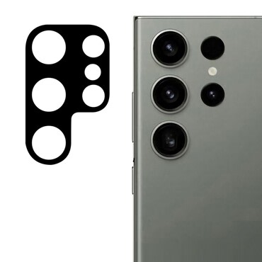 Full body zaštitno staklo za zadnju kameru za Samsung Galaxy S24 Ultra - crno