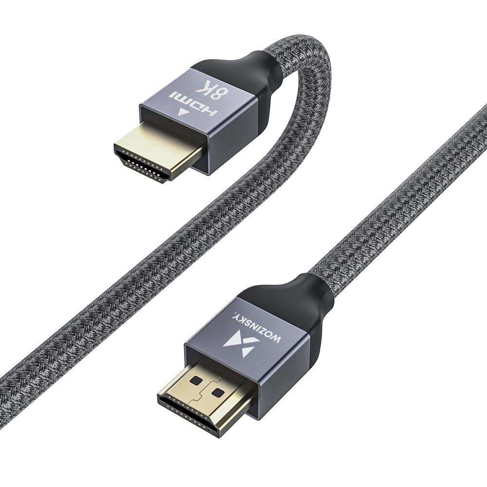 Pleteni kabel "Wozinsky" HDMI u HDMI 2.1 48Gbps 8K - 5m