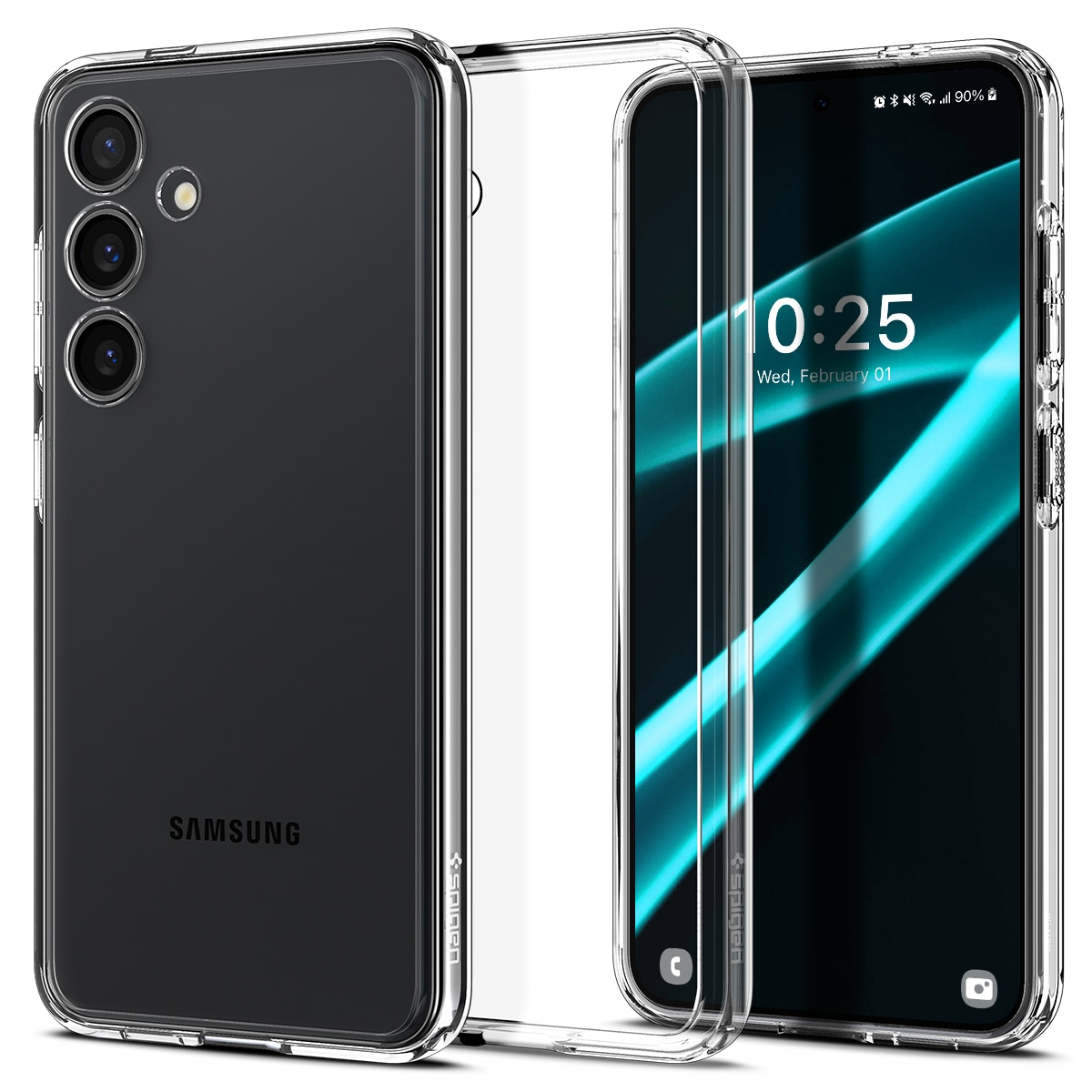 Maska Spigen "Ultra Hybrid" za Samsung Galaxy S24 Plus - crystal clear