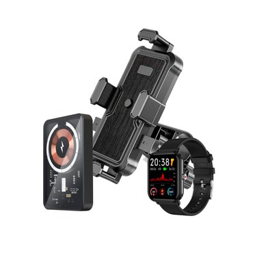 Smart Biker Plus paket: pametni sat, držač za bicikl i power bank