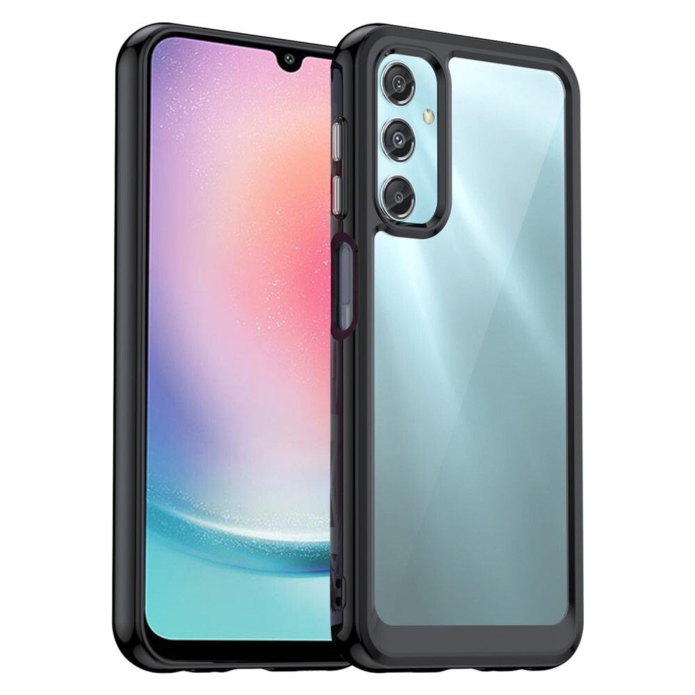 Hibridna maska "Frame Shield" za Samsung Galaxy A25 - crna