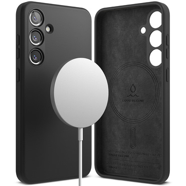 Maska Ringke "Silicone Magnetic" za Samsung Galaxy S24 - black