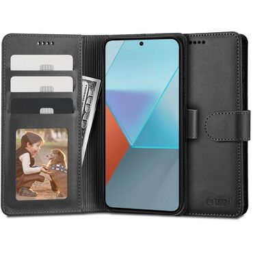 Torbica Tech-Protect "Wallet Magnet" od umjetne kože za Xiaomi Redmi Note 13 4G - black Torbica Tech-Protect "Wallet Magnet" od umjetne kože za Xiaomi Redmi Note 13 4G - black