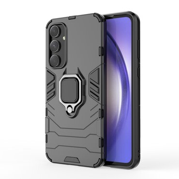 Robusna maska "Impact X Ring" za Samsung Galaxy A55 - crna