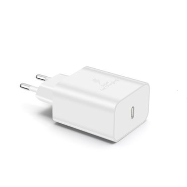 Ultra brzi zidni punjač PowerBlast Pro 45W s USB-C ulazom i priloženim kablom - opal white (SB)