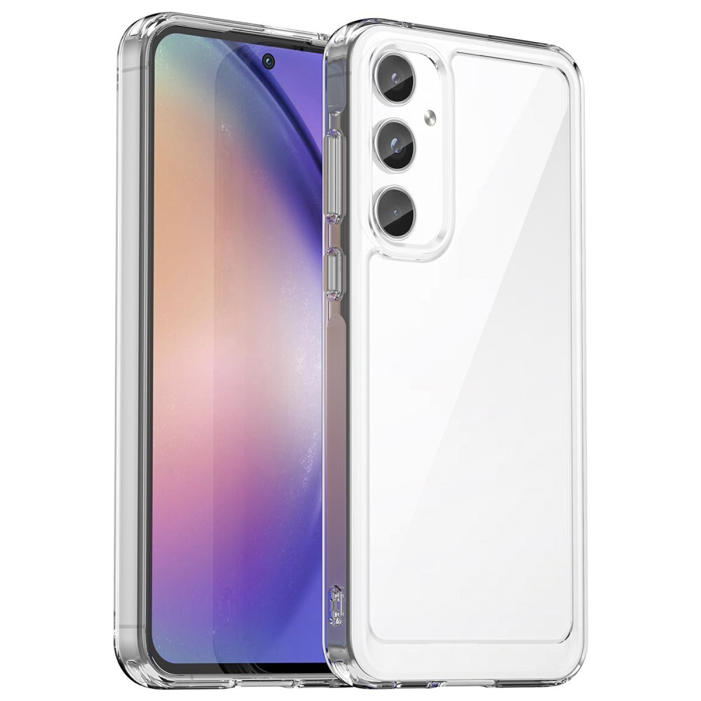 Hibridna maska "Frame Shield" za Samsung Galaxy A55 - prozirna
