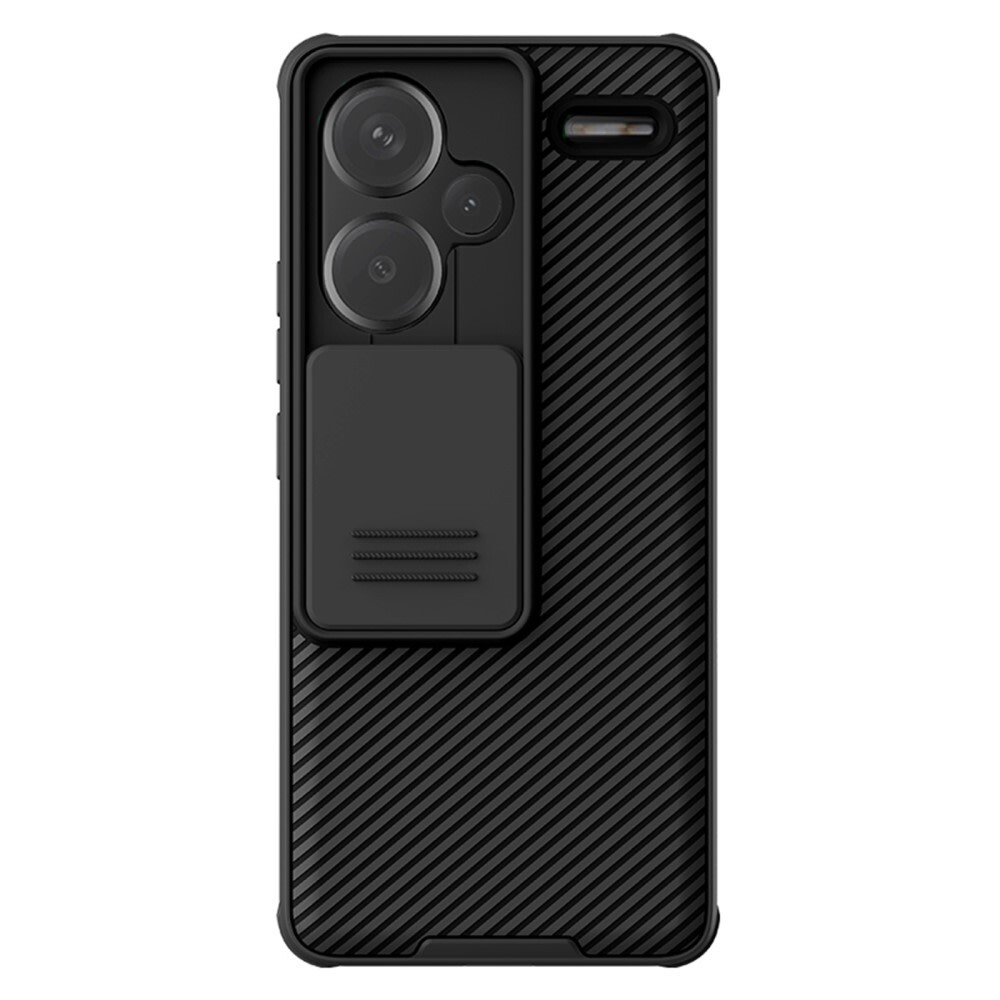 Premium čvrsta maska Nillkin "CamShield Pro" za Xiaomi Redmi Note 13 Pro Plus 5G - crna
