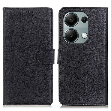 Torbica "Litchi" za Xiaomi Redmi Note 13 4G -crna Torbica "Litchi" za Xiaomi Redmi Note 13 4G -crna
