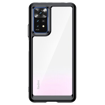 Hibridna maska "Frame Shield" za Xiaomi Redmi Note 11 Pro / Redmi Note 11 Pro 5G - crna