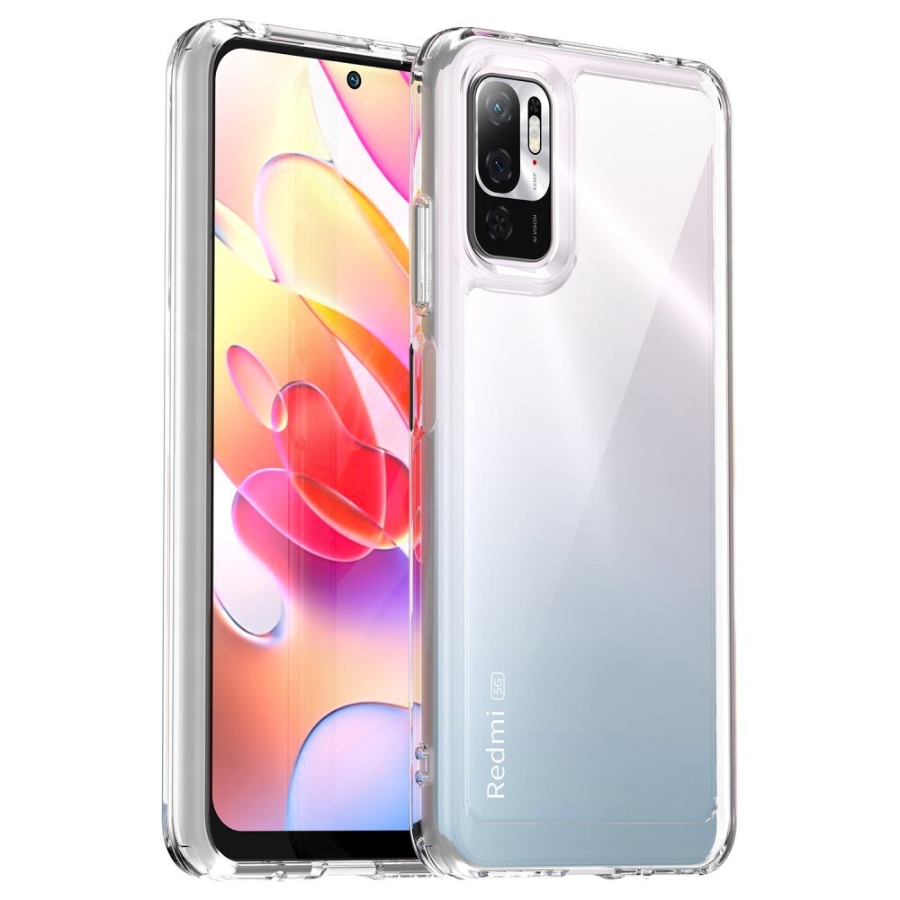 Hibridna maska "Frame Shield" za Xiaomi Redmi Note 10 5G / Poco M3 Pro / Poco M3 Pro 5G - prozirna