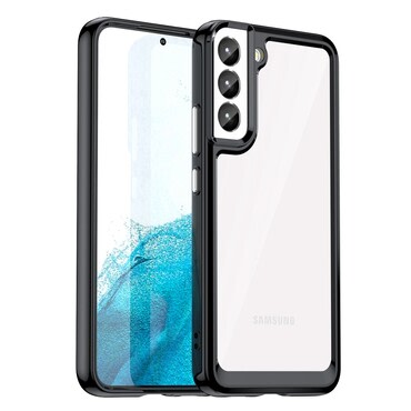 Hibridna maska "Frame Shield" za Samsung Galaxy S23 Plus - crna Hibridna maska "Frame Shield" za Samsung Galaxy S23 Plus - crna