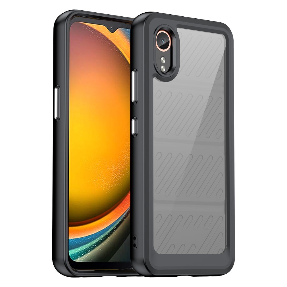 Hibridna maska "Frame Shield" za Samsung Galaxy Xcover 7 - crna