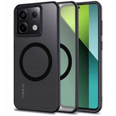 Hibridna maska Tech-Protect "Magmat MagSafe" za Xiaomi Redmi Note 13 Pro 5G / Poco X6 - crna