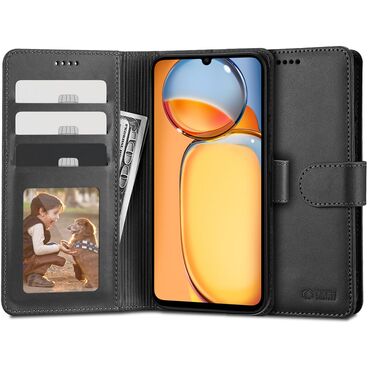 Torbica Tech-Protect "Wallet Magnet" od umjetne kože za Xiaomi Redmi 13C 4G / Poco C65 - black