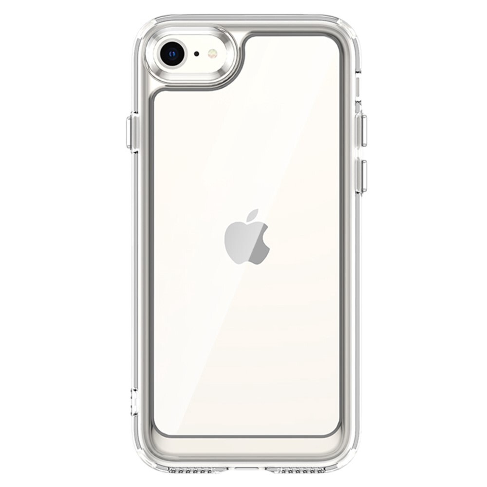 Hibridna maska "Frame Shield" za iPhone SE 2022 / iPhone SE 2020 / iPhone 8 / iPhone 7 - prozirna