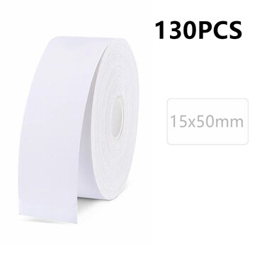 Naljepnice za bežični termalni printer Niimbot "Label" 50 x 12mm - bijele