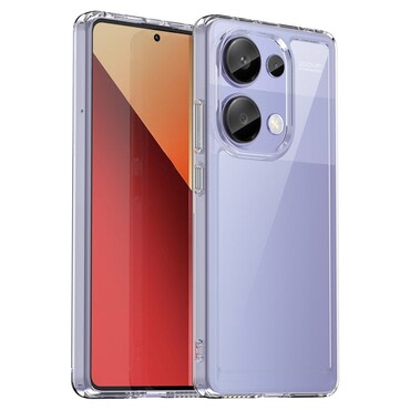 Hibridna maska "Frame Shield" za Xiaomi Redmi Note 13 Pro 4G / Poco M6 Pro - prozirna