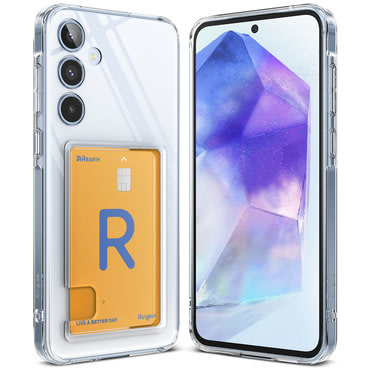 Maska Ringke "Fusion Card" za Samsung Galaxy A55 - clear