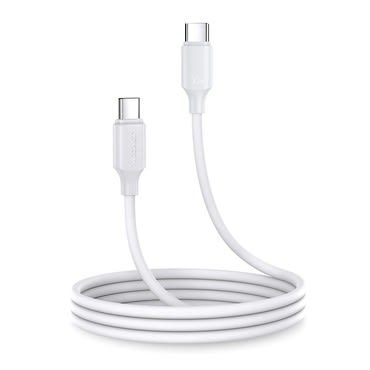 USB-C  USB-C kabel s 480 Mb/s prijenosa podataka i PD3.0 punjenjem 60W - 1m - bijeli USB-C  USB-C kabel s 480 Mb/s prijenosa podataka i PD3.0 punjenjem 60W - 1m - bijeli
