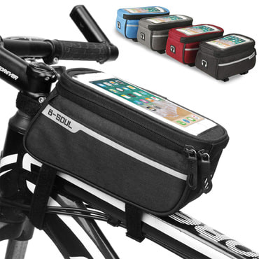 Vodootporna torba za bicikl BikeSoul s ugrađenom torbicom i velikom zapremninom za instaliranje na volan bicikla Vodootporna torba za bicikl BikeSoul s ugrađenom torbicom i velikom zapremninom za instaliranje na volan bicikla
