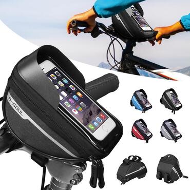 Vodootporna torba za bicikl BikeSoul Handlebar s ugrađenom torbicom za instaliranje na volan bicikla