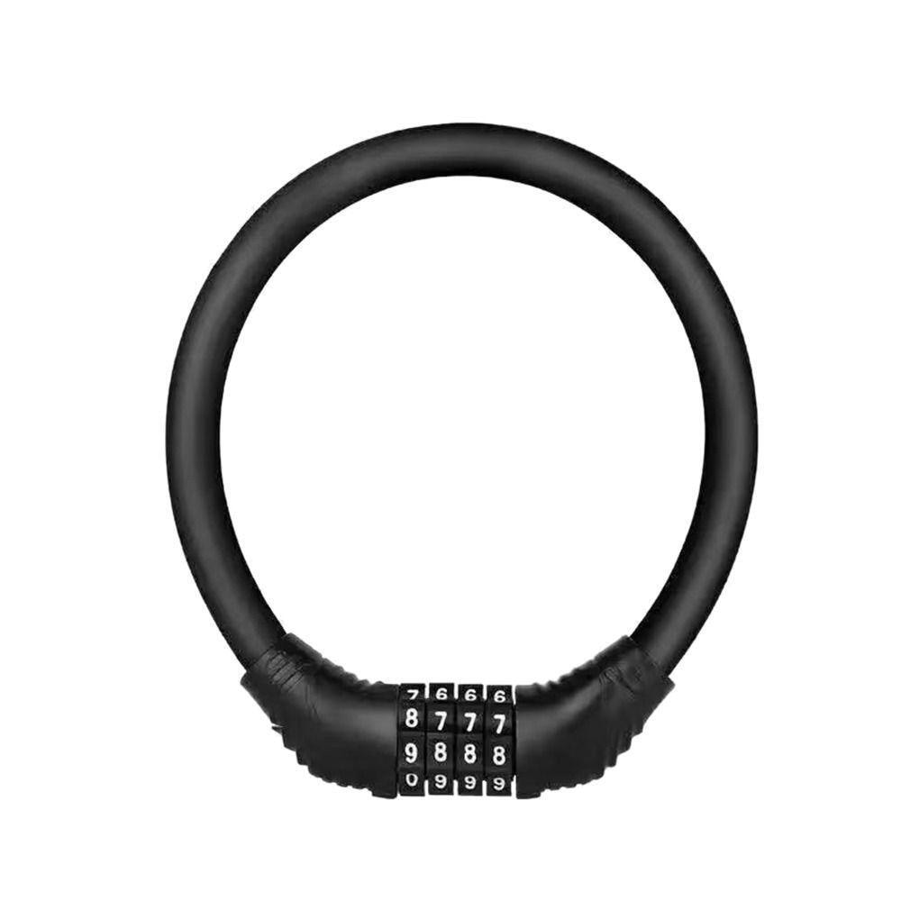 Ključanica za bicikl ChainLock s prilagodljivom 4 znamenkastom kombinacijom za maksimalnu sigurnost - stealth black