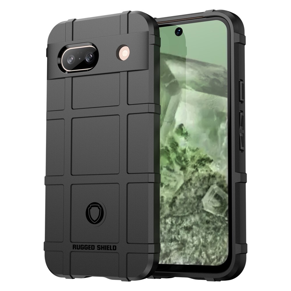TPU gel maska "Square Grid" za Google Pixel 8a - crna
