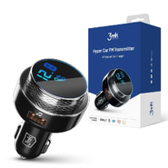 Autopunjač i FM Bluetooth transmitter "HyperCar" 30W s USB-A izlazom i utorom za microSD karticu