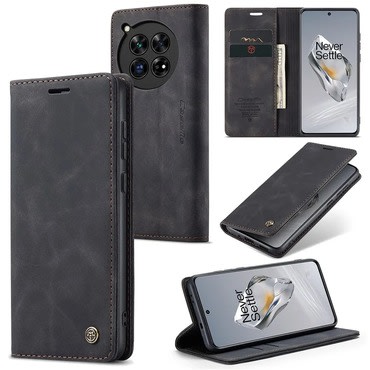 Torbica CaseMe MagFlip za OnePlus 12 s najvišom razinom zaštite i samostalnim magnetnim zatvaranjem - smooth black Torbica CaseMe MagFlip za OnePlus 12 s najvišom razinom zaštite i samostalnim magnetnim zatvaranjem - smooth black