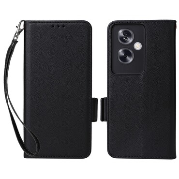 Torbica "Litchi Wallet" za OnePlus Nord N30 SE - crna Torbica "Litchi Wallet" za OnePlus Nord N30 SE - crna