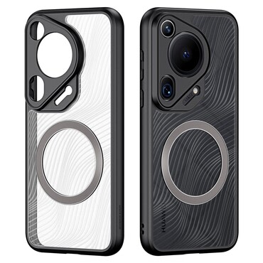 Premium maska "Aimo Mag" za Huawei Pura 70 Ultra s magnetom za bežično punjenje MagSafe - prozirna