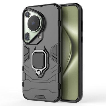 Robusna maska "Impact X Ring" za Huawei Pura 70 Ultra - crna